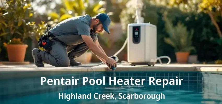 Pentair Pool Heater Repair Highland Creek, Scarborough - ON
